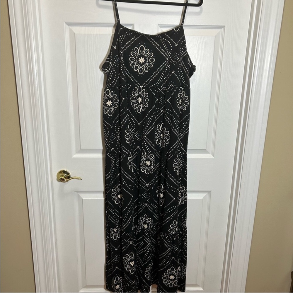 SO Black and White Maxi Dress